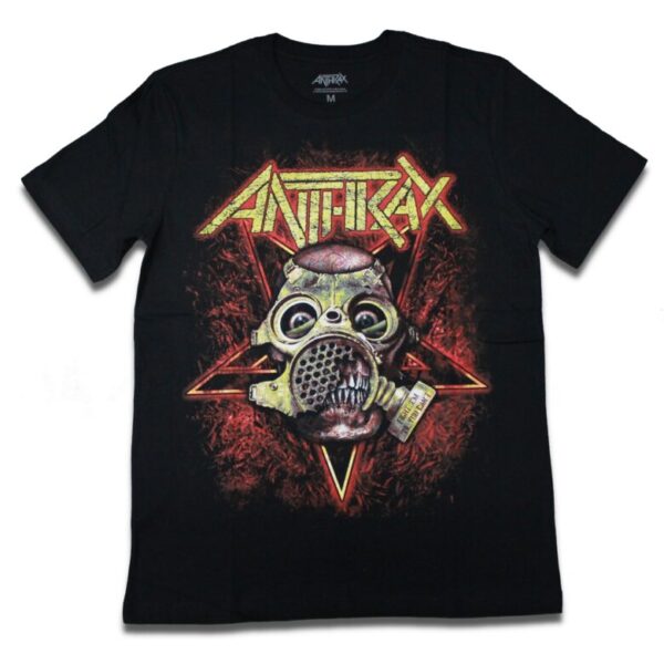 Camiseta Anthrax Fight Em Til You Cant