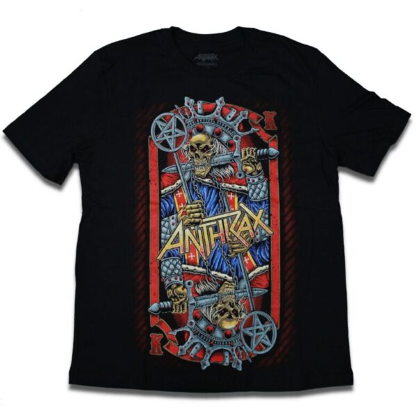 Camiseta Anthrax Evil Kings