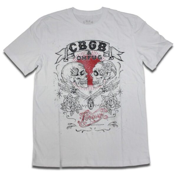 Camiseta CBGB Forever Branca