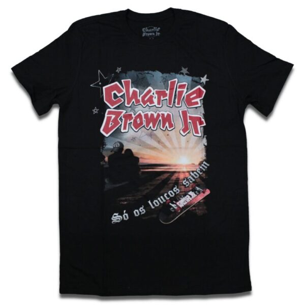 Camiseta Charlie Brown Jr Só os Loucos Sabem