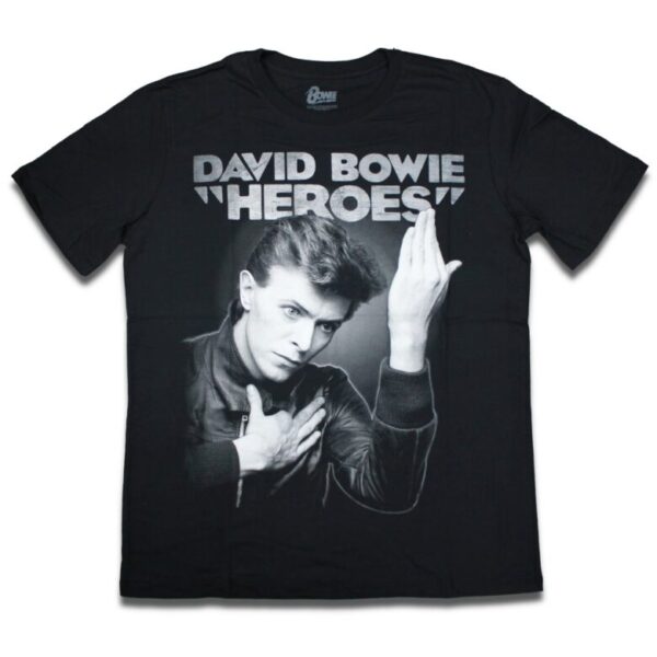 Camiseta David Bowie Heroes