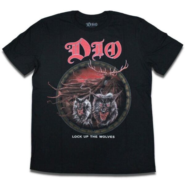 Camiseta Dio Lock Up The Wolves