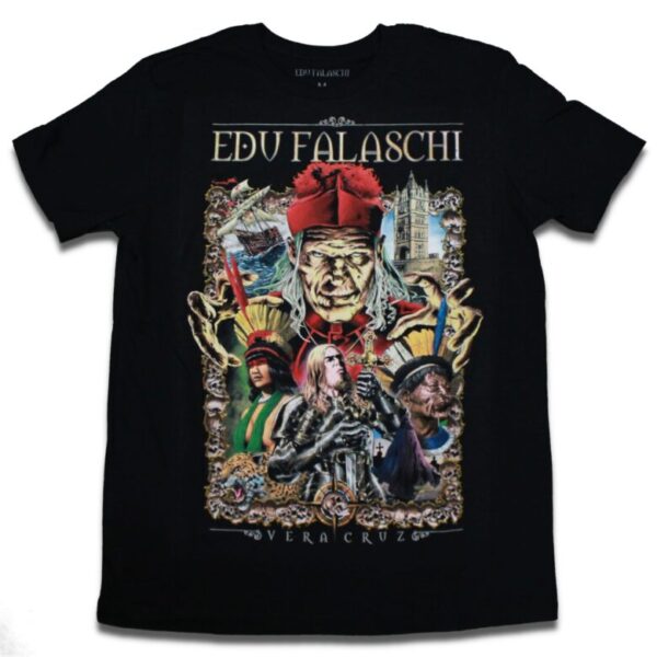 Camiseta Edu Falaschi Bispo Negro