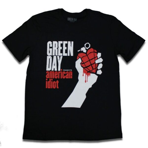 Camiseta Green Day American Idiot