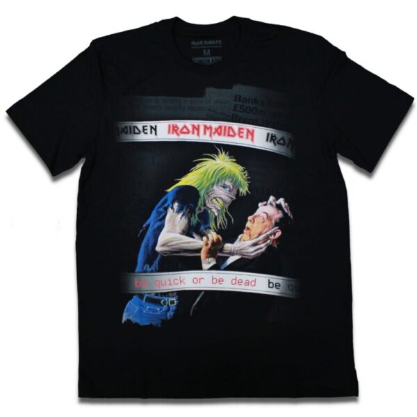 Camiseta Iron Maiden Be Quick