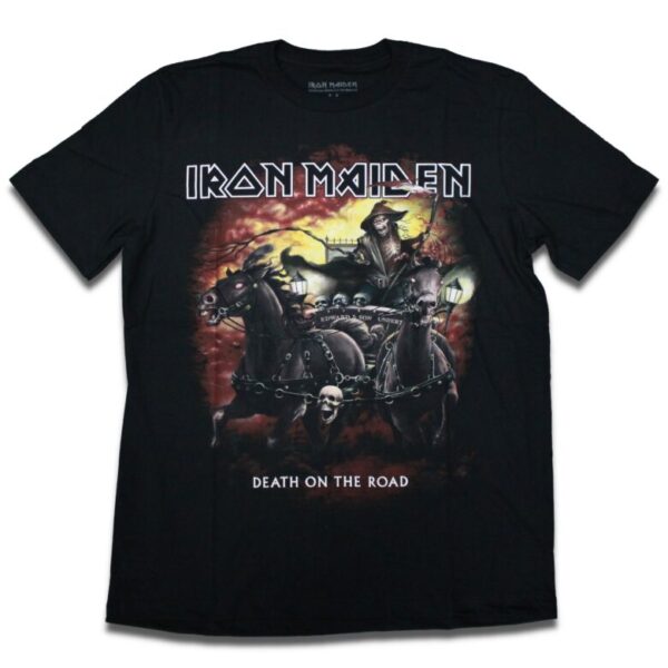 Camiseta Iron Maiden Death On The Road