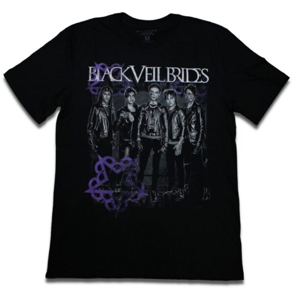 Camiseta Black Veil Brides Pentagram